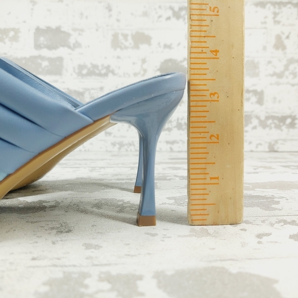 New FRENCH CONNECTION VALERIE Light Blue DRESS SANDALS i384 - Picture 9 of 13